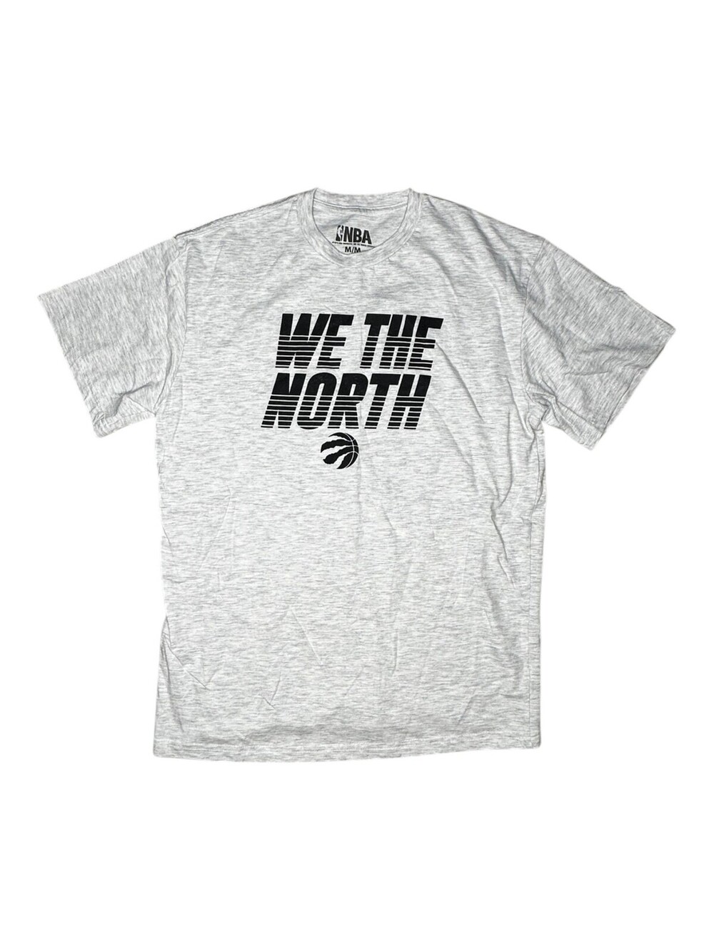 NBA We The North Gray Men's T-Shirt Medium